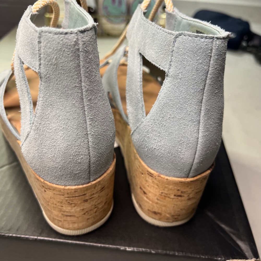 Sorel Cameron Lace-Up Suede Ghillie Gladiator Sandals - Picture 4 of 13